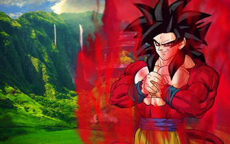 Son Goku Ssj4 Widescreen By Psy5510