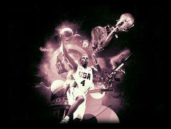 Joe Johnson Dream Team Dunk Wallpaper Basketball