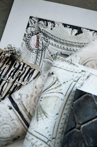Pressed Tin Wallpaper From Scandinavian D Cor