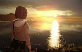 Is Strange Max Lighthouse Sunset Sea This Life Wallpaper