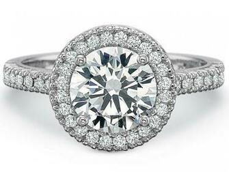 Home Halo Engagement Rings Harry Winston Mens