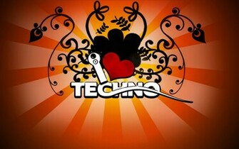 Wallpaper I Love Techno
