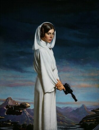 Star Wars Leia Organa Wallpaper