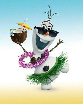 Olaf In Summer HD Wallpaper And Background Image The Frozen