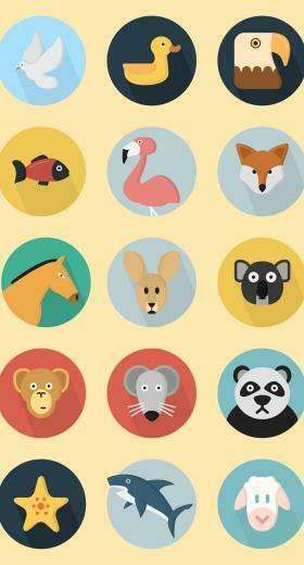 Animal Yellow Colorful For Women Wallpaper Sc iPhone6splus