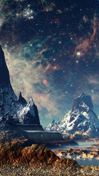 Sci Fi Landscape Wallpaper