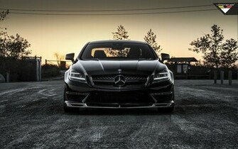 Mercedes Benz Cls63 Amg By Vorsteiner Wallpaper HD Car