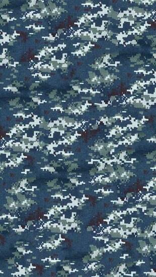 Navy Camo iPhone Wallpaper