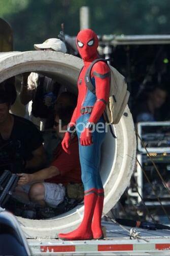 Exclusive Spider Man Homecoming Set Photos