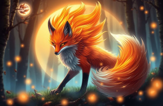 Nine Tailed Fox Wallpaper