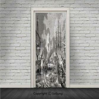 Amazon War Home Decor Door Wall Mural Wallpaper Stickers