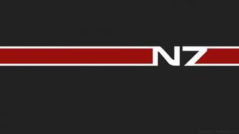 N7 Minimalistic Mass Effect Wallpaper