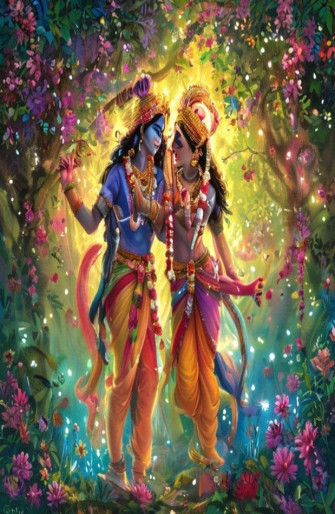 Radha Krishna HD Wallpaper