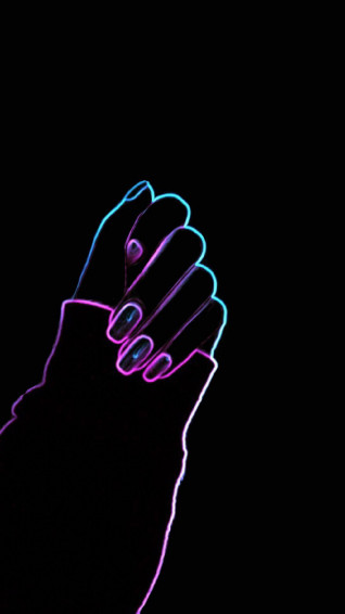 Pink Neon Aesthetic Wallpaper