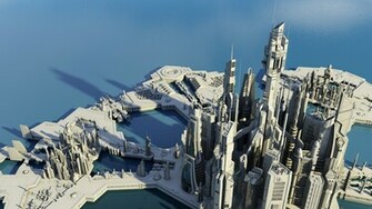 Stargate Atlantis City Wallpaper