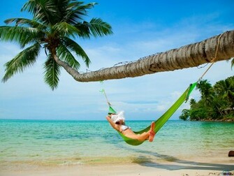 Tropical Holiday Wallpaper