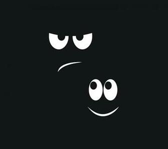 Good And Bad Happy Angry Smiley Wallpaper Sidrehmani Sid