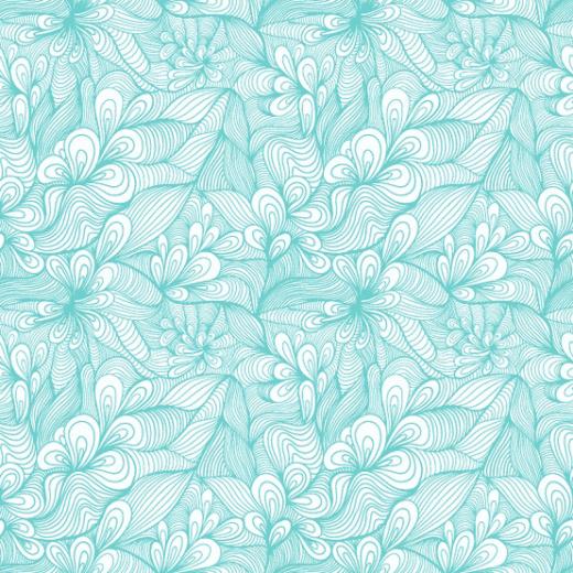Teal Floral Pattern 35a4ad Gif