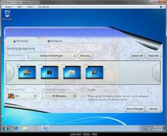 Change The Desktop Background Wallpaper In Windows Starter