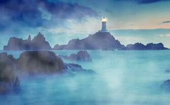 Windows Light Black Edition Color Lonely Lighthouse