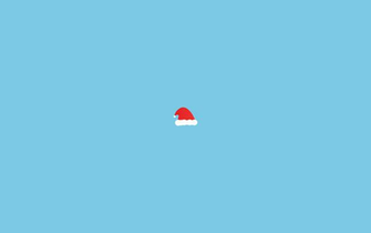 Christmas Hat By Molakoe Simple Desktops