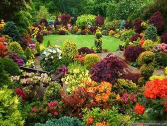 Spring Flower Garden Wallpaper