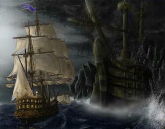 Pirate Ghost Ship By Daybreaks0