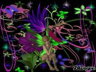 Colorful Neon Fairy Wallpaper HD
