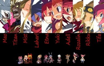 Deviantart More Like Disgaea Team Wallpaper By