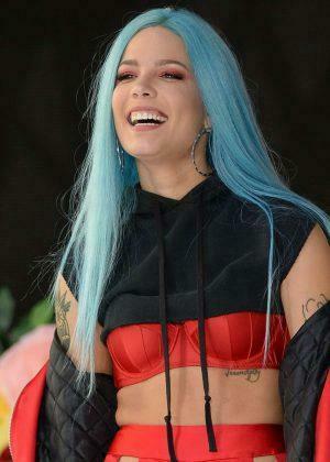 Halsey Performs At Today Show In New York