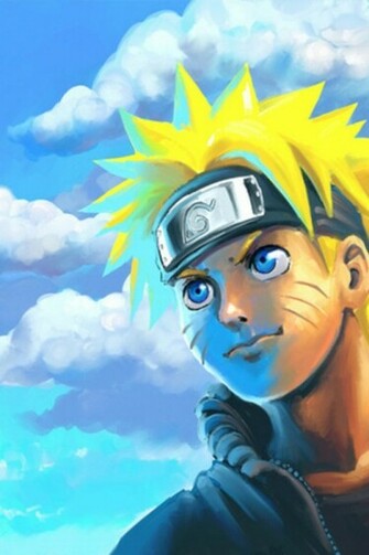 Uzumaki Naruto Simply Beautiful iPhone Wallpaper