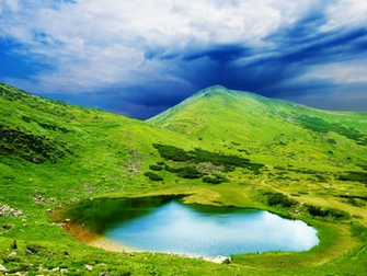 Wallpaper Pond Heart HD Love