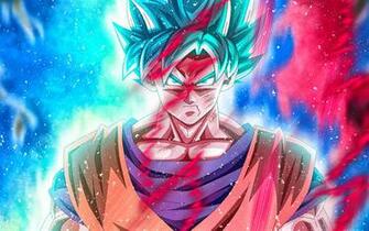 Descargar Fondos De Pantalla Goku 4k Arte Dbz Fuego