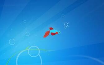 Wallpaper Aero Fish Minimalism Windows Minimal