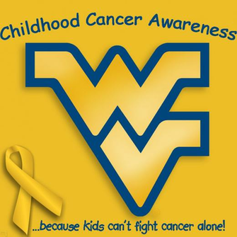 Wvu Flying Wv Childhood Cancer Awareness By Wretchedvoid