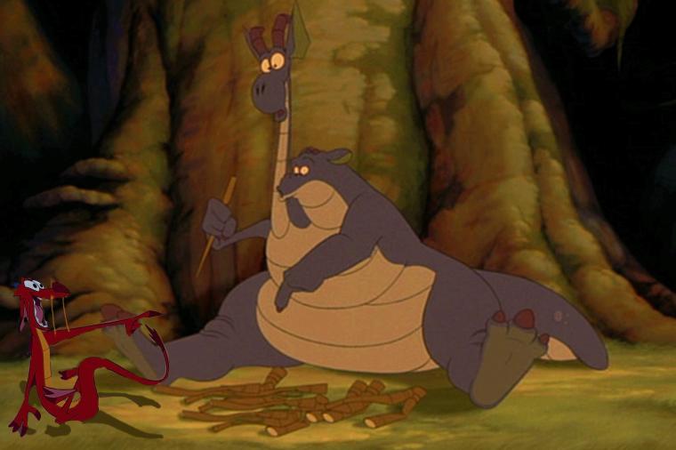 Disney Crossover Image Mushu Devon Cornwall HD Wallpaper And