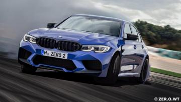 Bmw M3 Sedan Rendered With Normal Kidney Grilles