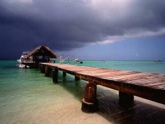 Wallpaper Sea And Ocea Caribbean Pigeon Point Tobago West Indies