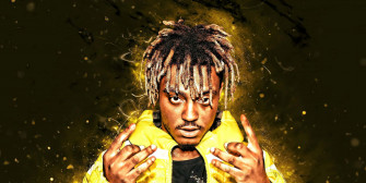 Juice Wrld Performing At A Concert Wallpaper