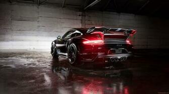 Porsche Front Street HD Wallpaper Copy