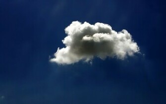 Single Cloud Desktop Pc And Mac Wallpaper