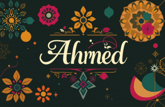 Ahmed Name Wallpaper