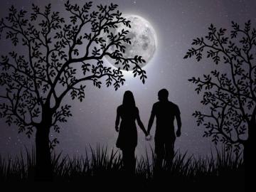 Image Love Romantic Night Together Feelings Couple