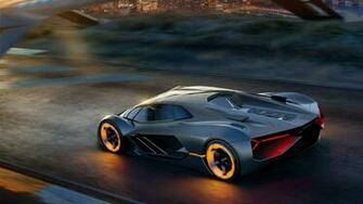 Lamborghini Terzo Millennio Ev Supercar 4k Wallpaper HD Car