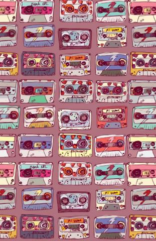 Nobody S Records iPhone Wallpaper Vintage