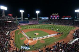 Kultureller Ort Fenway Park Baseball Stadion Sehensw Rdigkeit