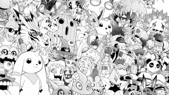 Wallpaper White Anime Black Manga