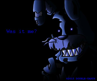 Fnaf Nightmare Bonnie Speedpaint By Double Tarts
