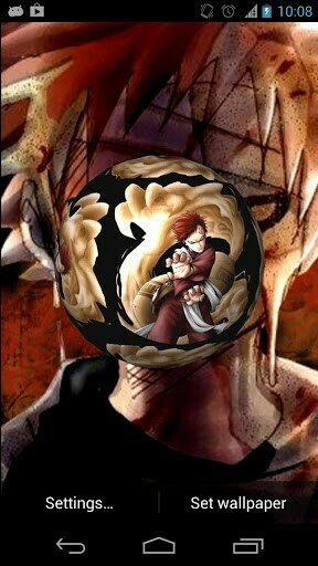 Bigger Gaara 3d Live Wallpaper For Android Screenshot