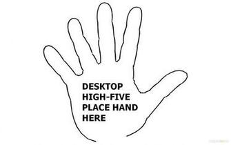 Desktop High Five Widescreen Wallpaper
